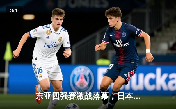 东亚四强赛激战落幕，日本队力克韩国夺冠 - 3